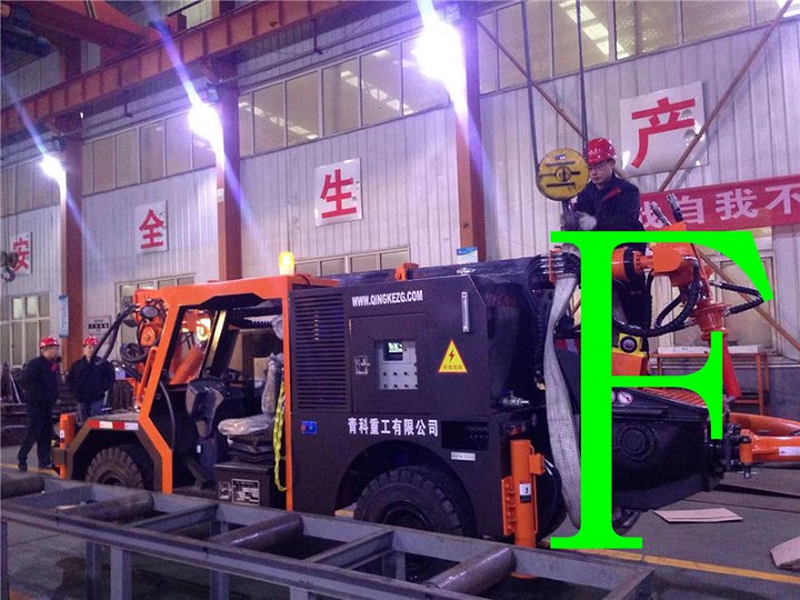 混凝土泵 青科重工 湿喷台车