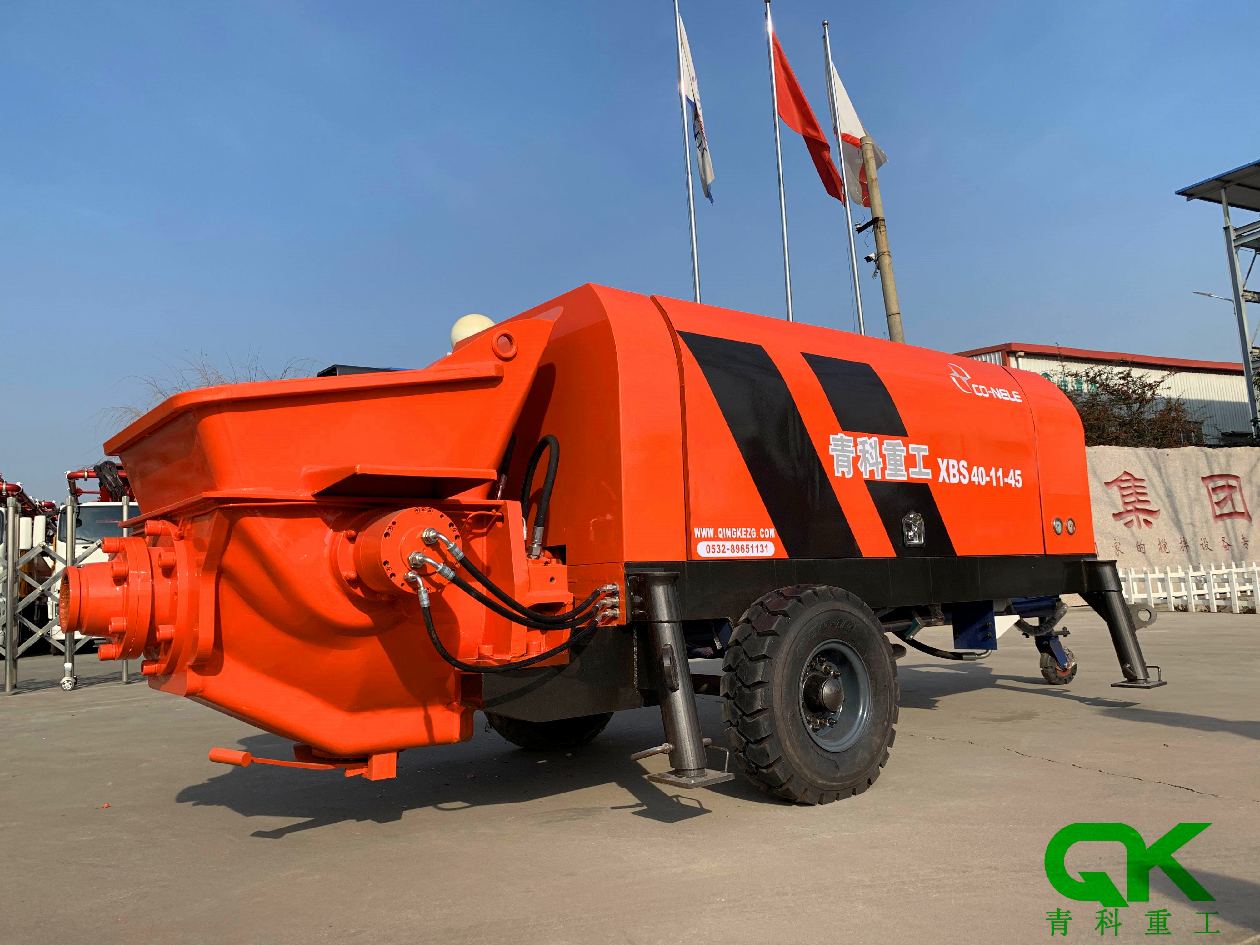 细石泵、混凝土泵、青科重工、地泵