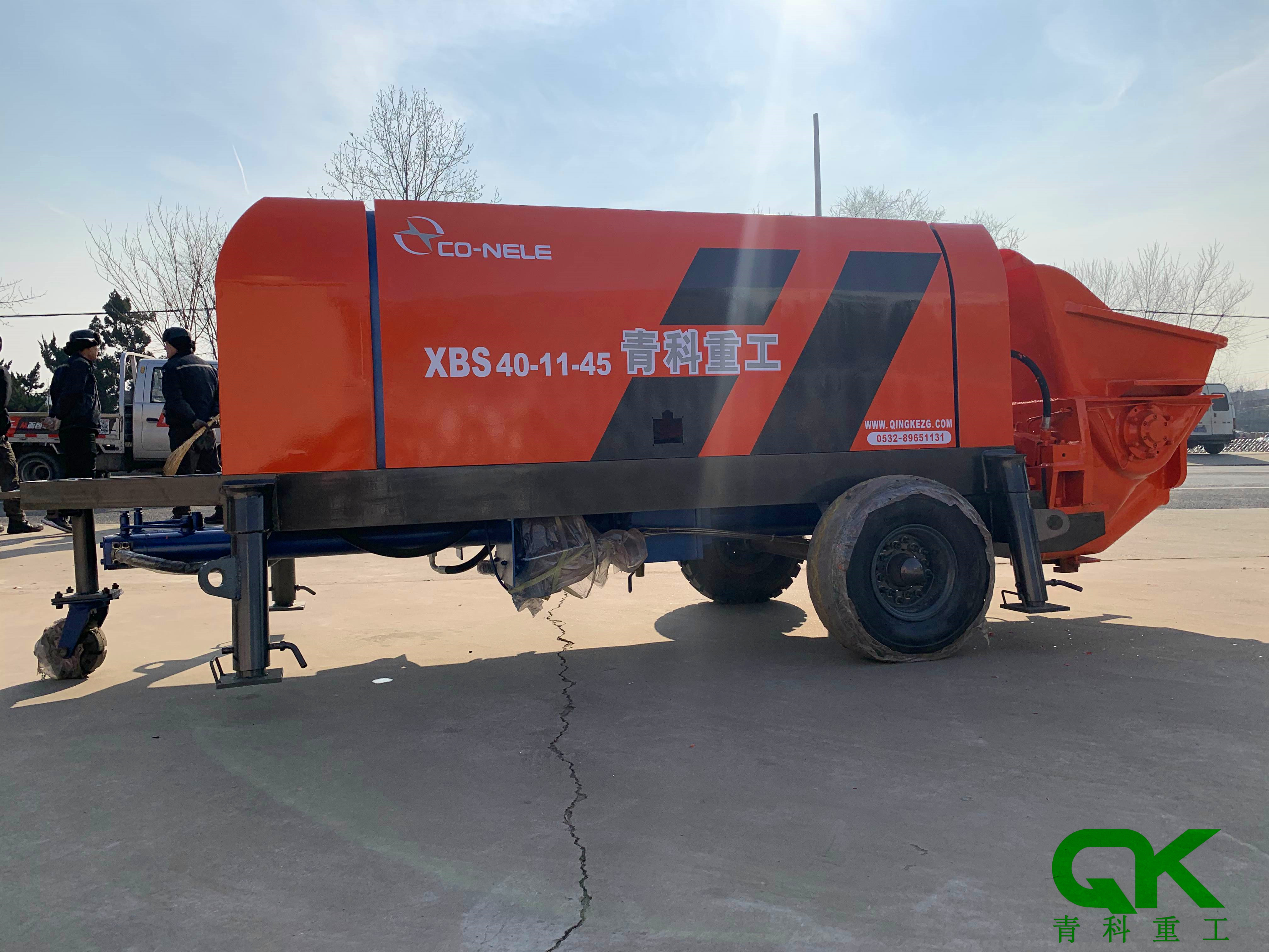 细石泵、混凝土泵、地泵、青科重工