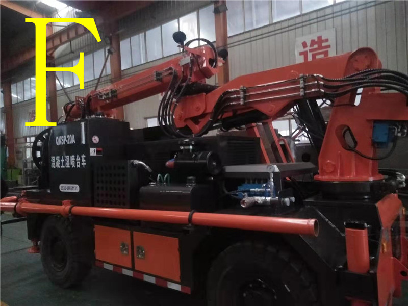 混凝土泵 青科重工 湿喷台车