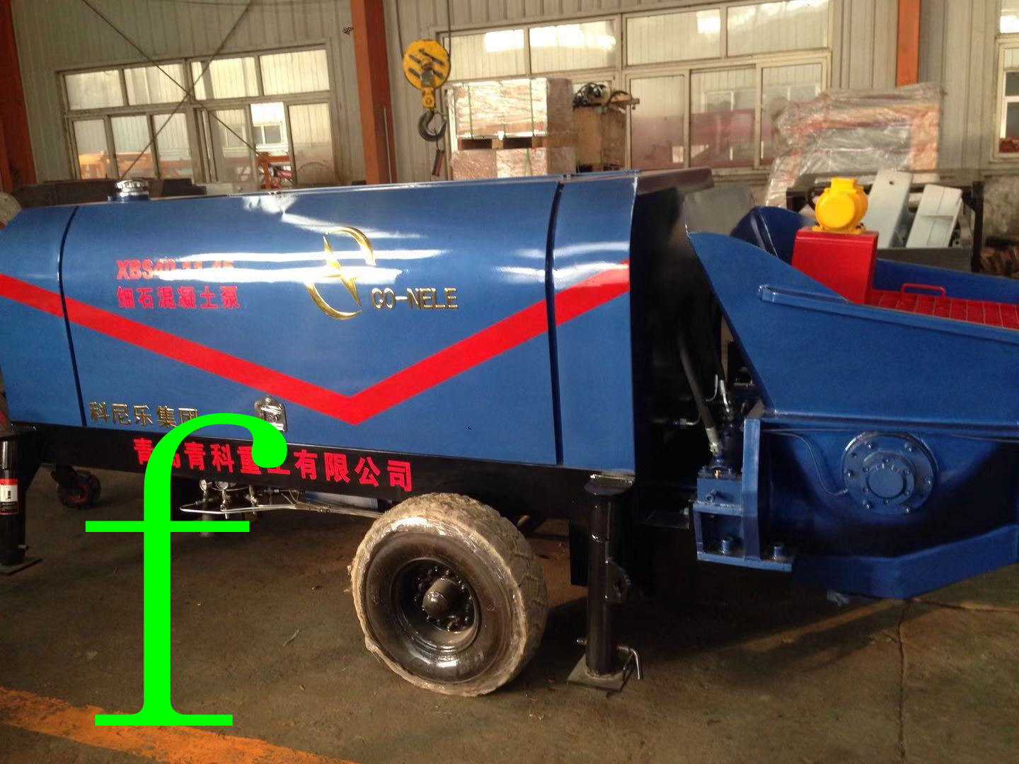 混凝土泵 青科重工 细石泵 混凝土泵 青科重工 细石泵