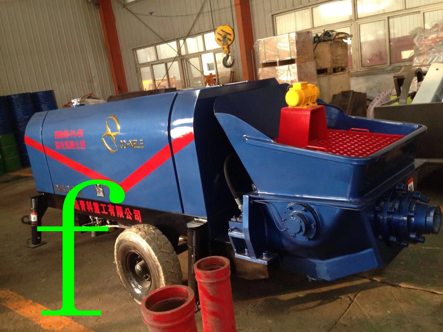 混凝土泵 青科重工 细石泵 混凝土泵 青科重工 细石泵