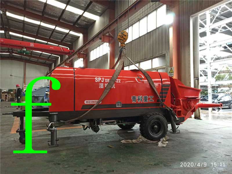 混凝土泵 青科重工 湿喷机