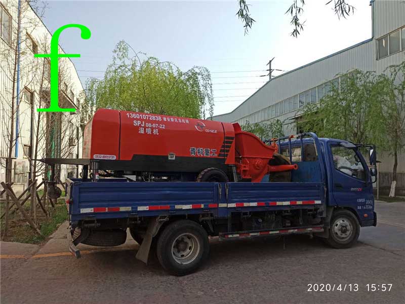 混凝土泵 青科重工 湿喷机