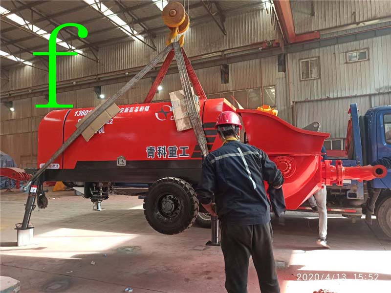混凝土泵 青科重工 湿喷机