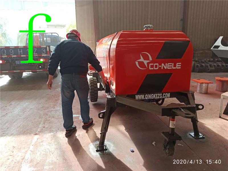 混凝土泵 青科重工 湿喷机