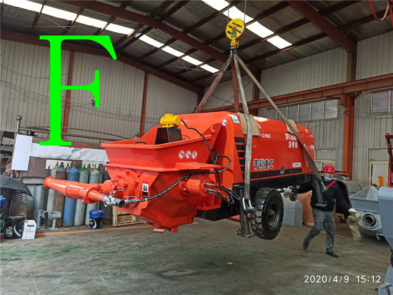 混凝土泵 青科重工 湿喷机