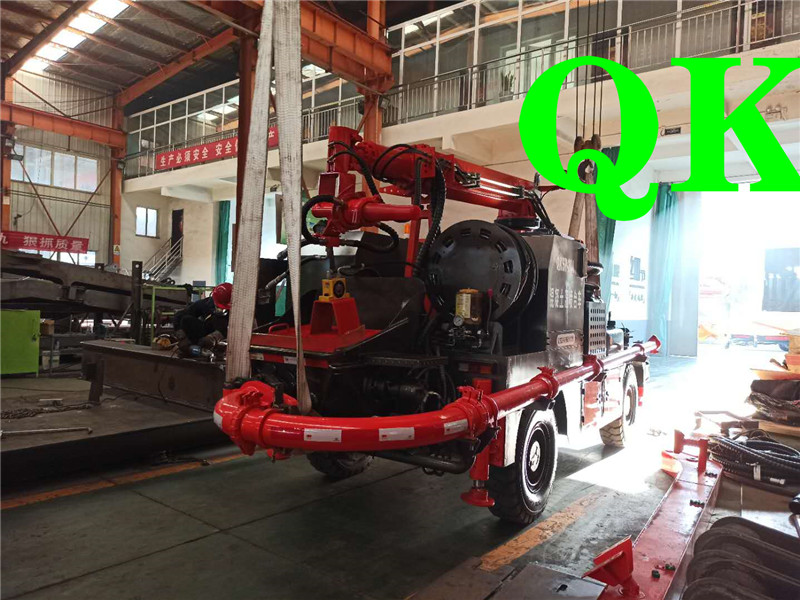 混凝土泵 青科重工 湿喷台车