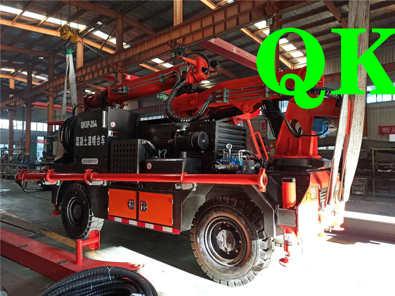 混凝土泵 青科重工 湿喷台车