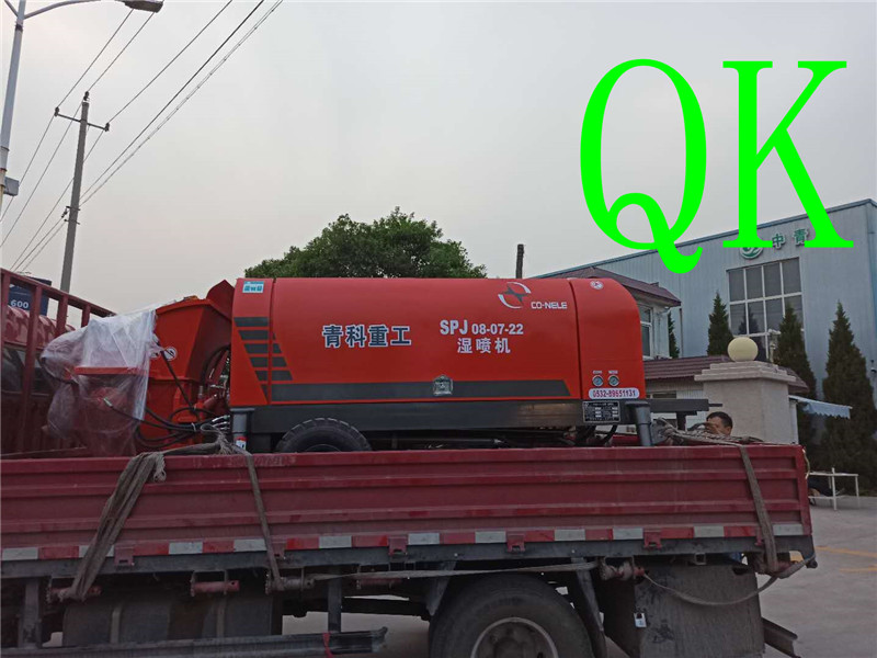 混凝土泵 青科重工 湿喷机