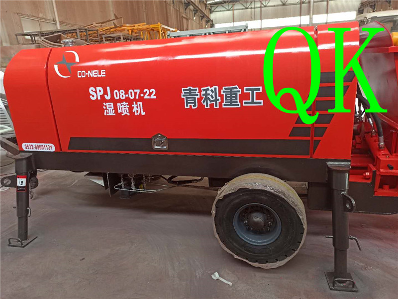 混凝土泵 青科重工 湿喷机