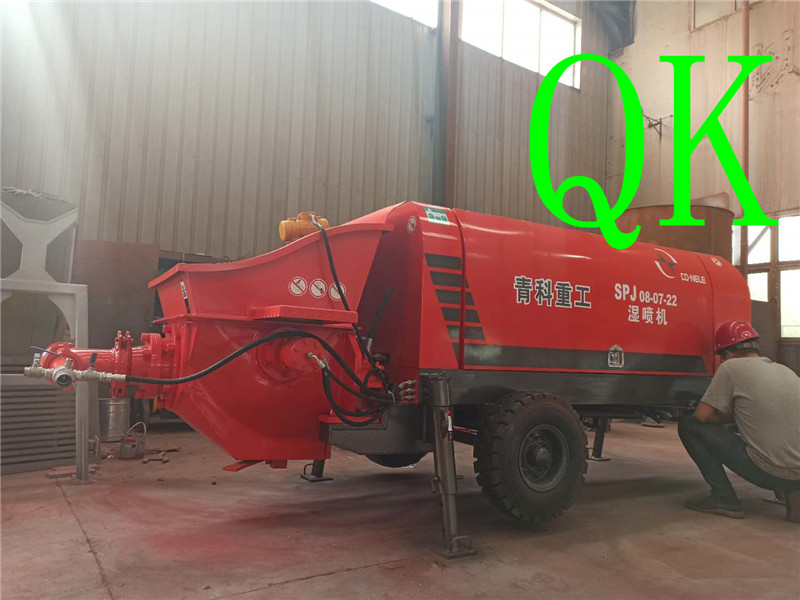 混凝土泵 青科重工 湿喷机
