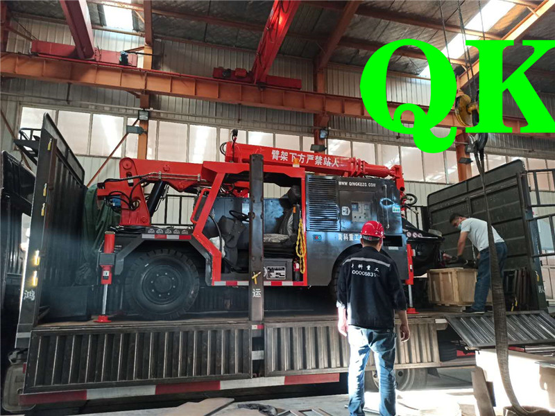 混凝土泵 青科重工 湿喷台车