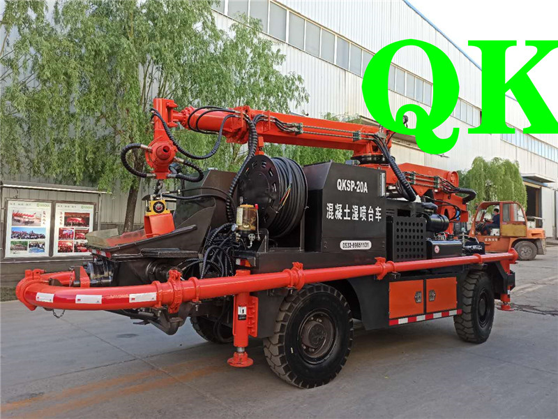 混凝土泵 青科重工 湿喷台车