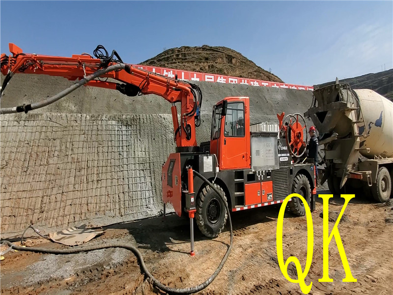 混凝土泵 青科重工 湿喷台车