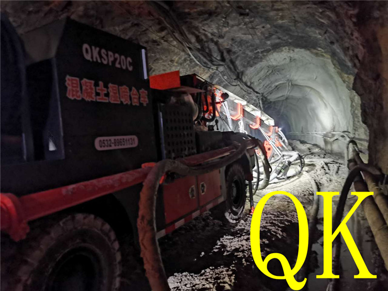 混凝土泵 青科重工 湿喷台车