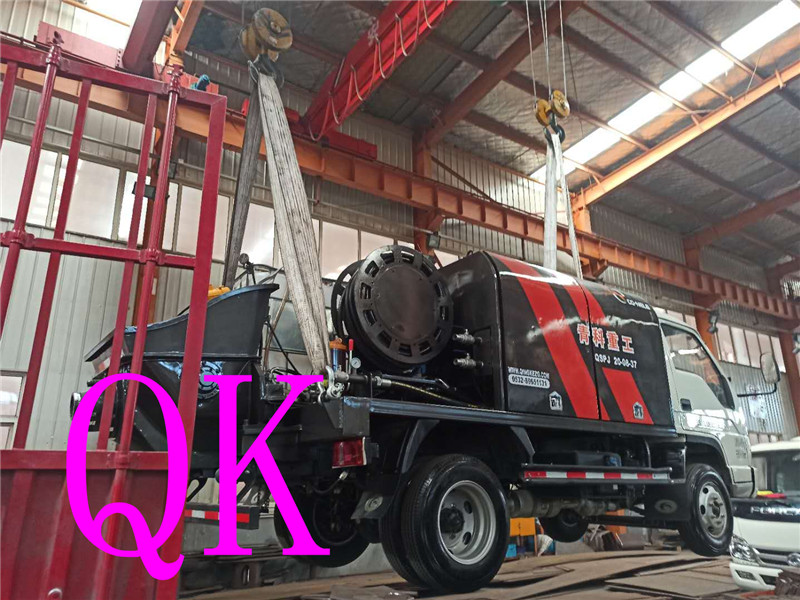 混凝土泵 青科重工 湿喷台车