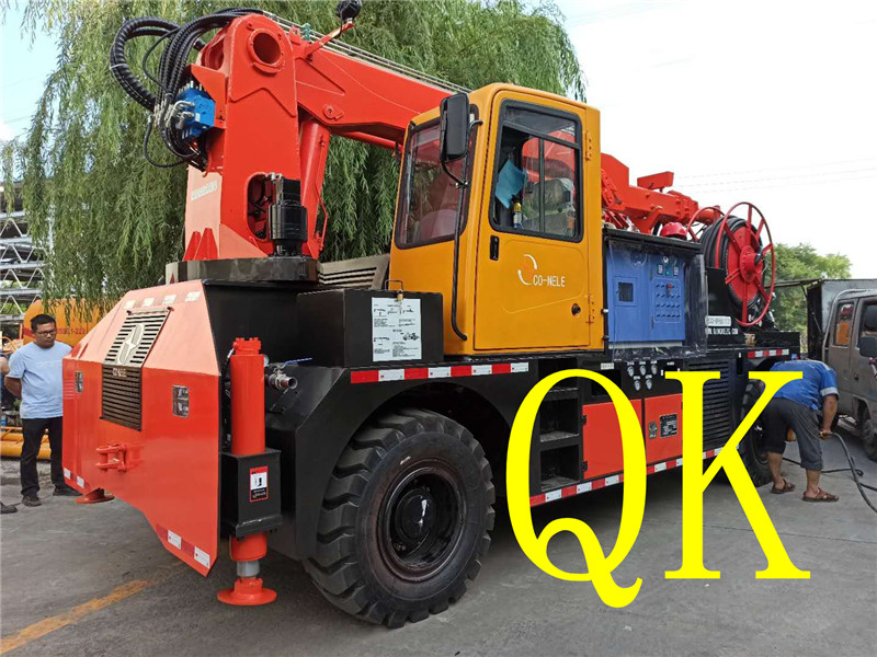 混凝土泵 青科重工 湿喷台车