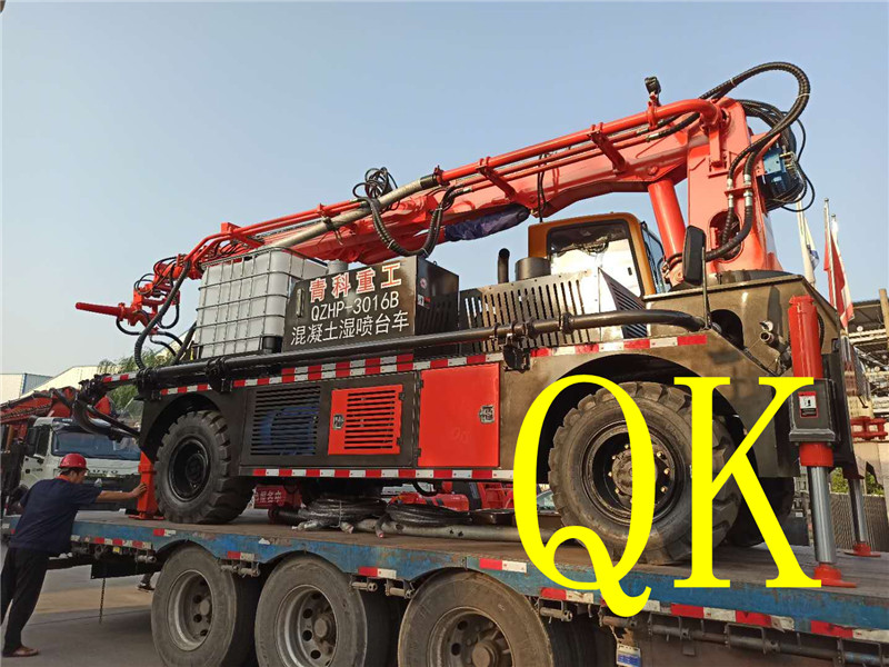 混凝土泵 青科重工 湿喷台车