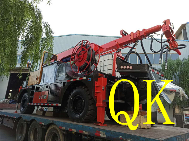 混凝土泵 青科重工 湿喷台车