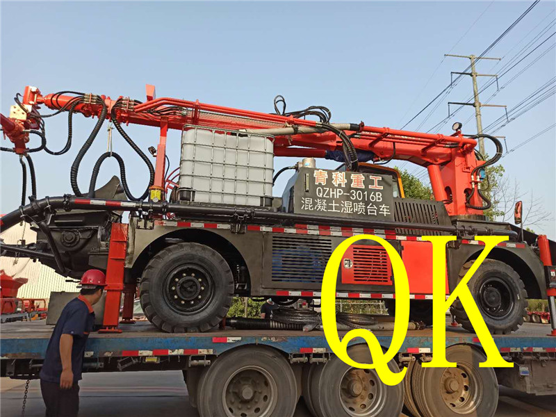 混凝土泵 青科重工 湿喷台车
