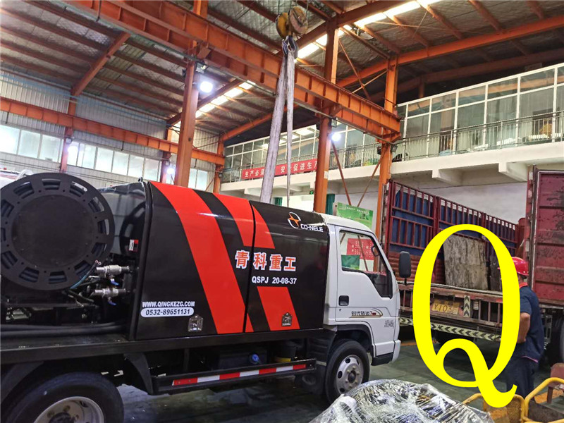 混凝土泵 青科重工 双喷头湿喷机