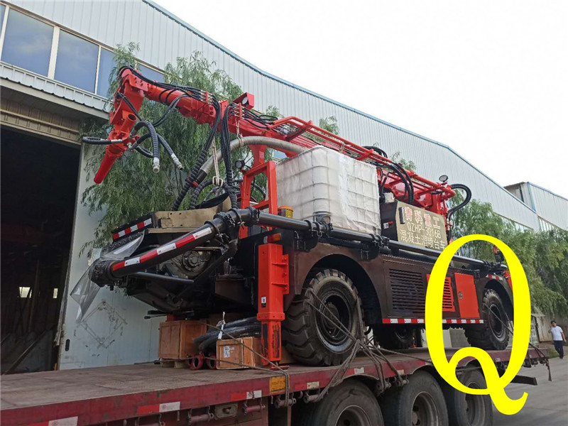 混凝土泵 青科重工 湿喷台车 混凝土泵 青科重工 湿喷台车