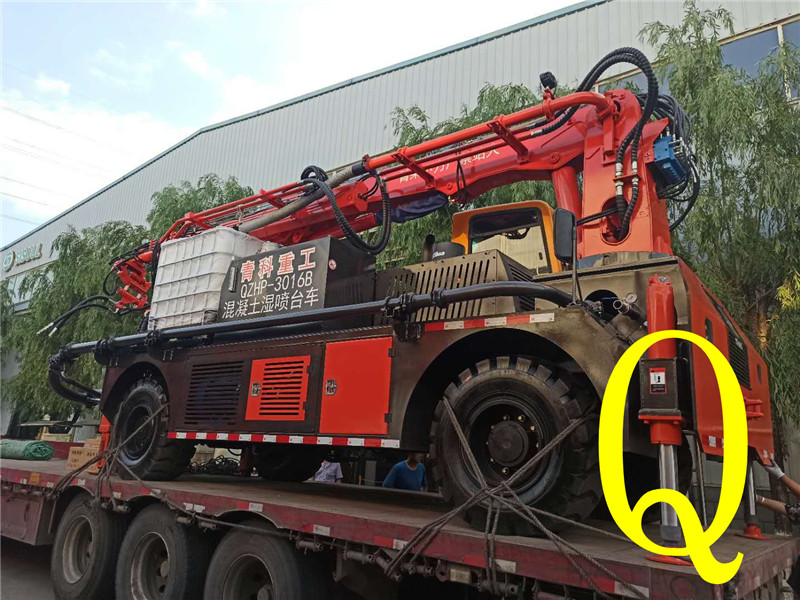 混凝土泵 青科重工 湿喷台车