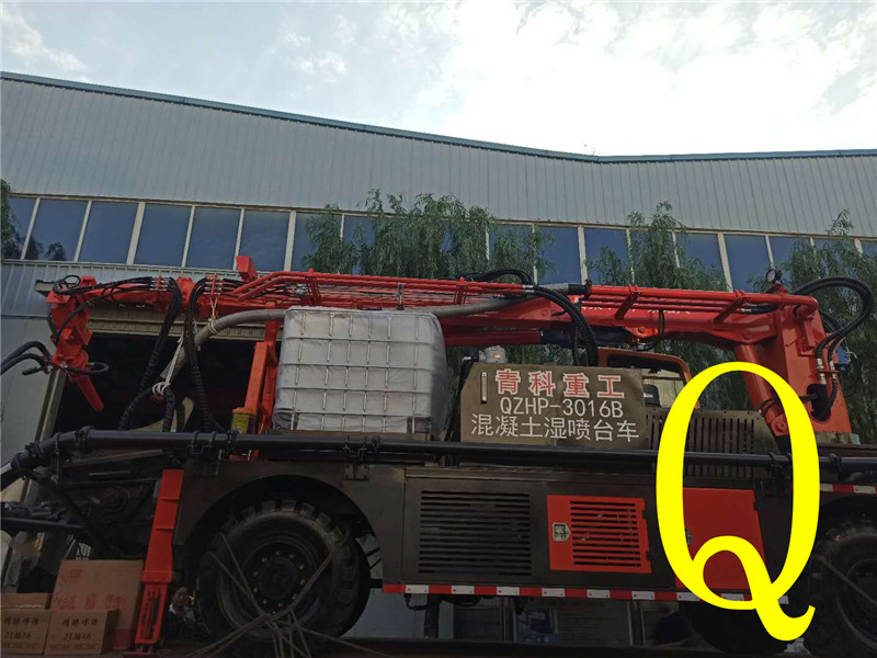 混凝土泵 青科重工 湿喷台车