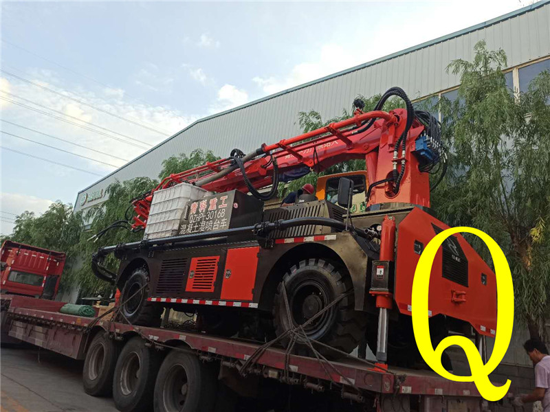 混凝土泵 青科重工 湿喷台车