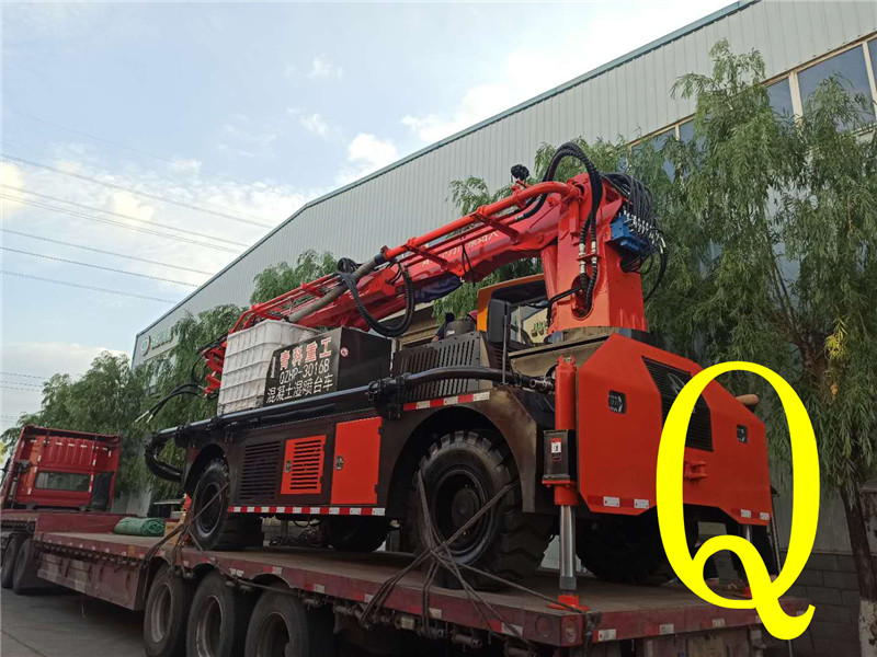 混凝土泵 青科重工 湿喷台车