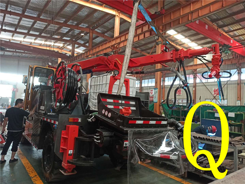 混凝土泵 青科重工 湿喷台车