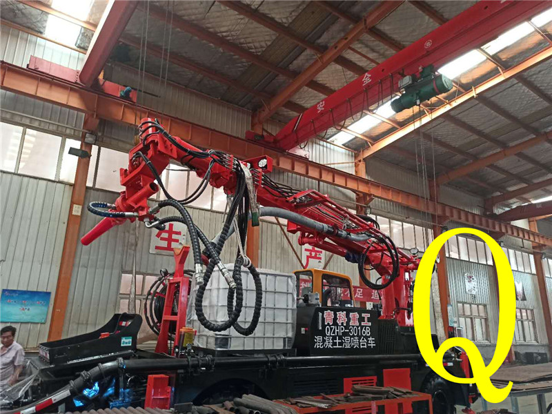 混凝土泵 青科重工 湿喷台车