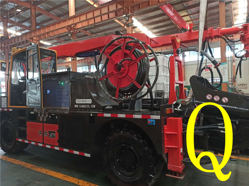 混凝土泵 青科重工 湿喷台车