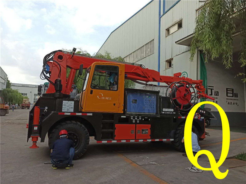 混凝土泵 青科重工 湿喷台车