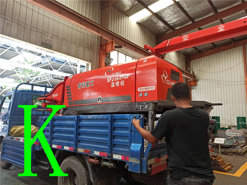 混凝土泵 青科重工 湿喷机