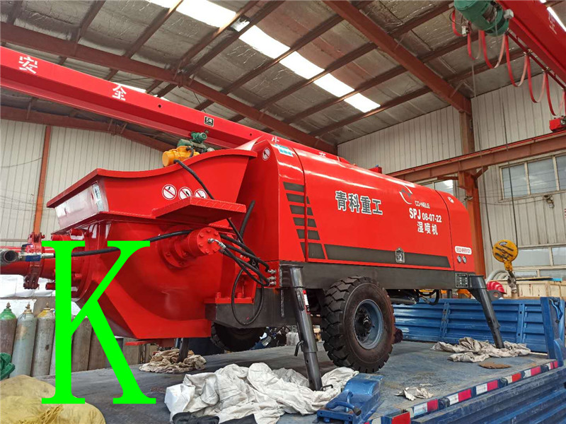 混凝土泵 青科重工 湿喷机