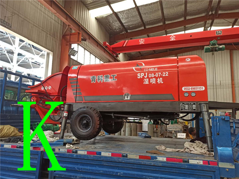 混凝土泵 青科重工 湿喷机
