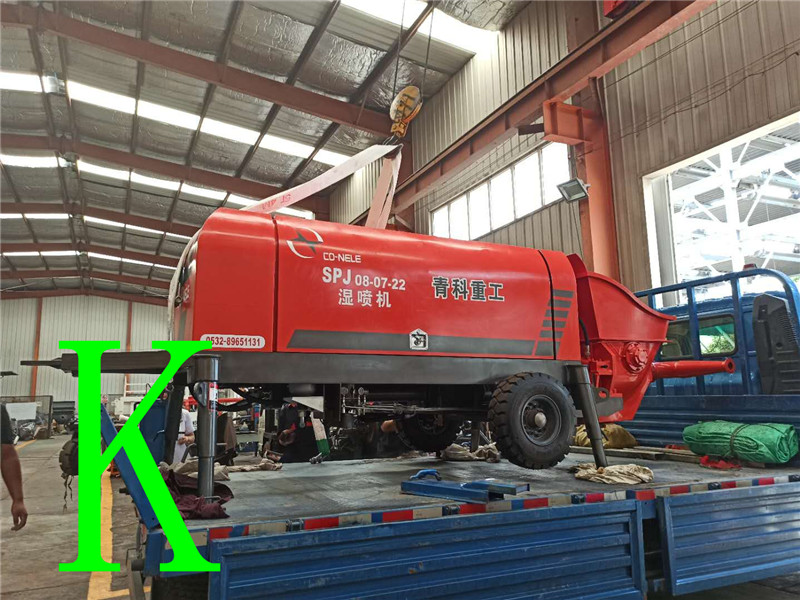 混凝土泵 青科重工 湿喷机