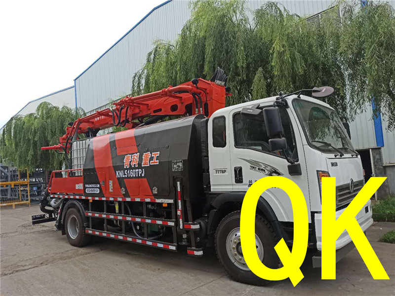 混凝土泵 青科重工 湿喷台车