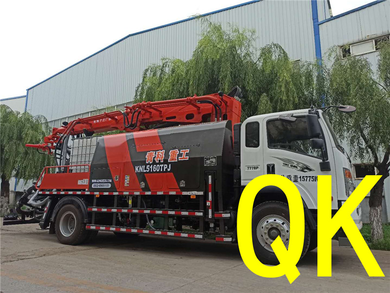 混凝土泵 青科重工 湿喷台车