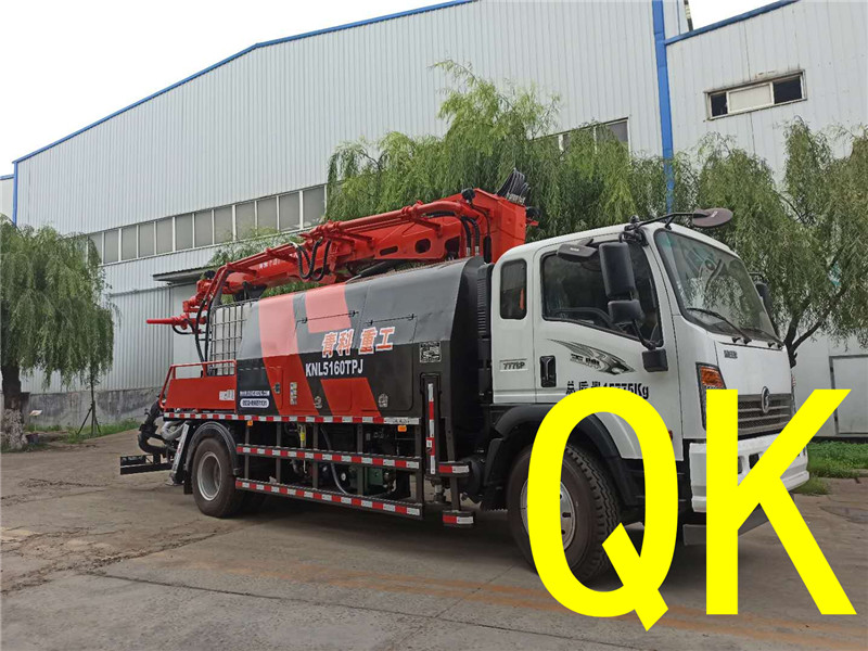 混凝土泵 青科重工 湿喷台车