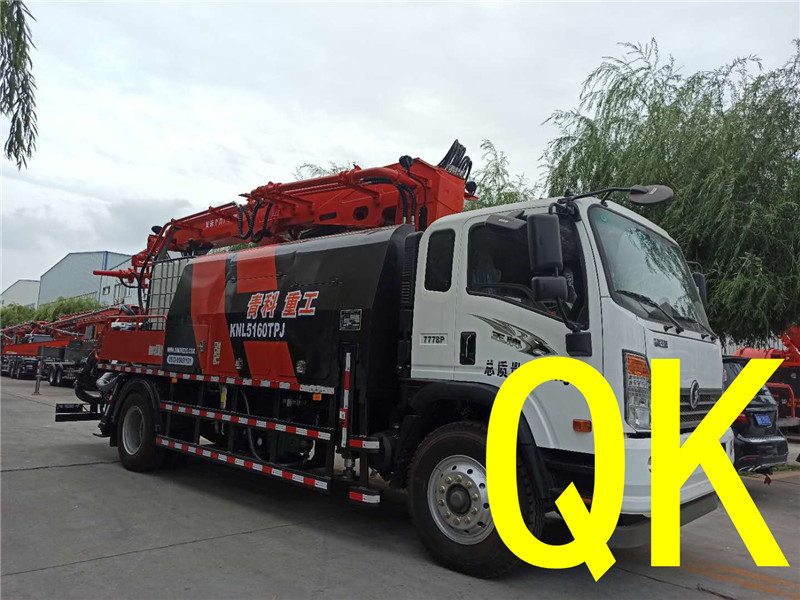 混凝土泵 青科重工 湿喷台车