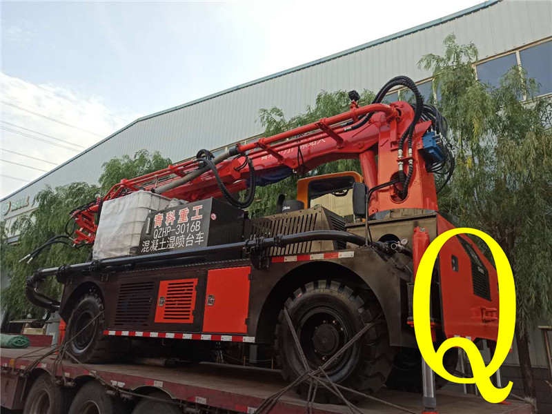 青科重工 混凝土泵 湿喷台车
