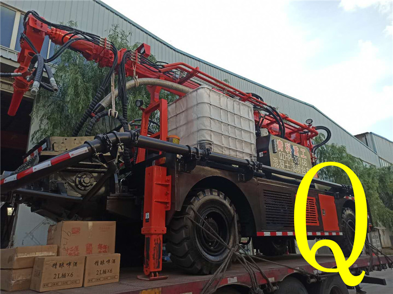 混凝土泵 青科重工 湿喷台车