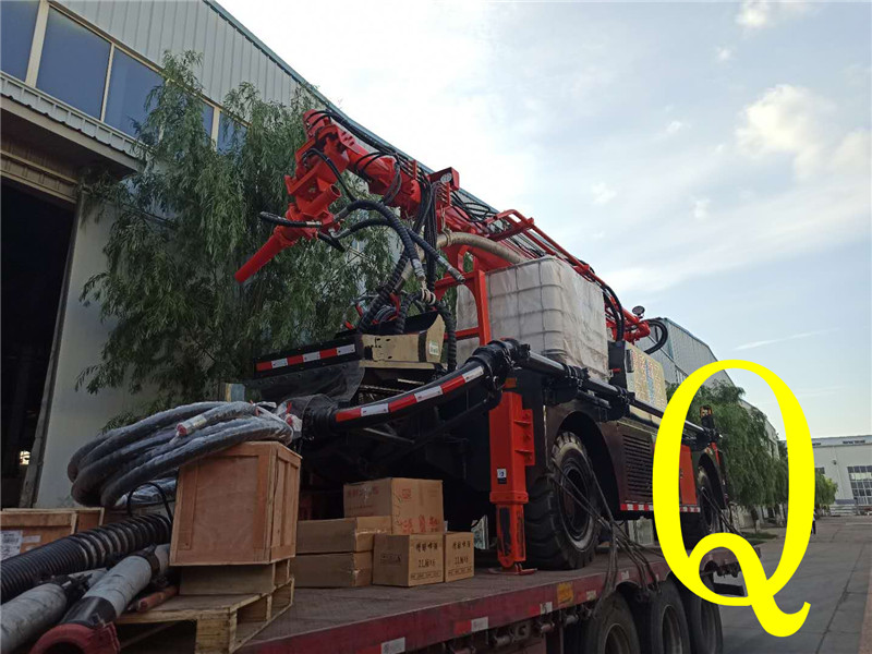 混凝土泵 青科重工 湿喷台车