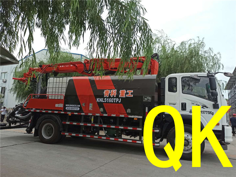 混凝土泵 青科重工 湿喷台车