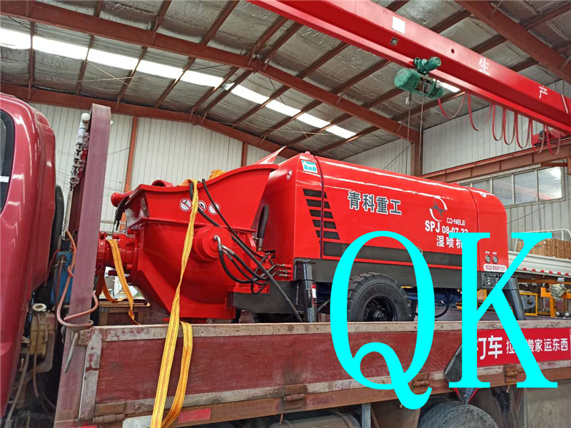 混凝土泵 青科重工 湿喷机