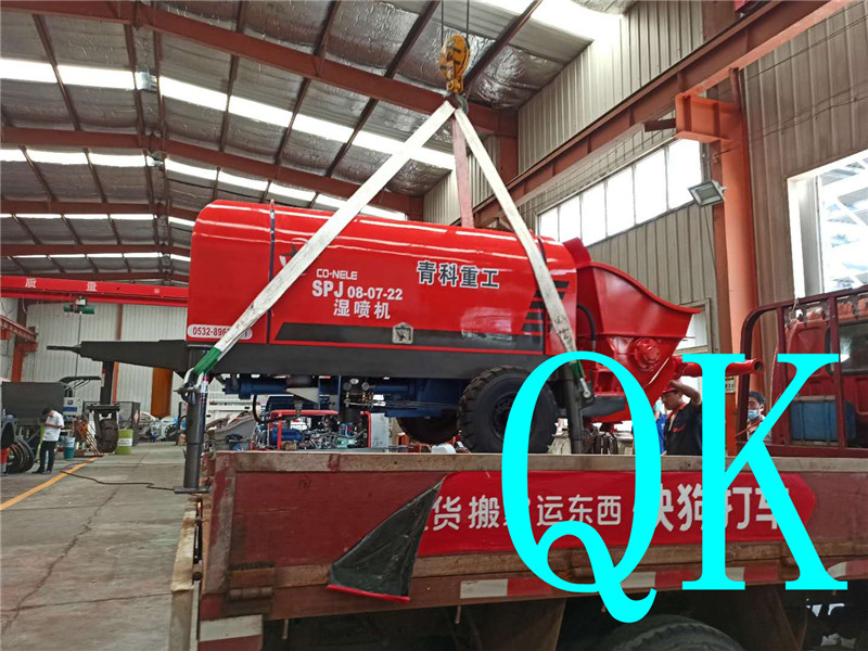 混凝土泵 青科重工 湿喷机 混凝土泵 青科重工 湿喷机