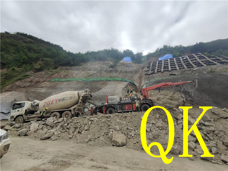 混凝土泵 青科重工 湿喷台车 混凝土泵 青科重工 湿喷台车